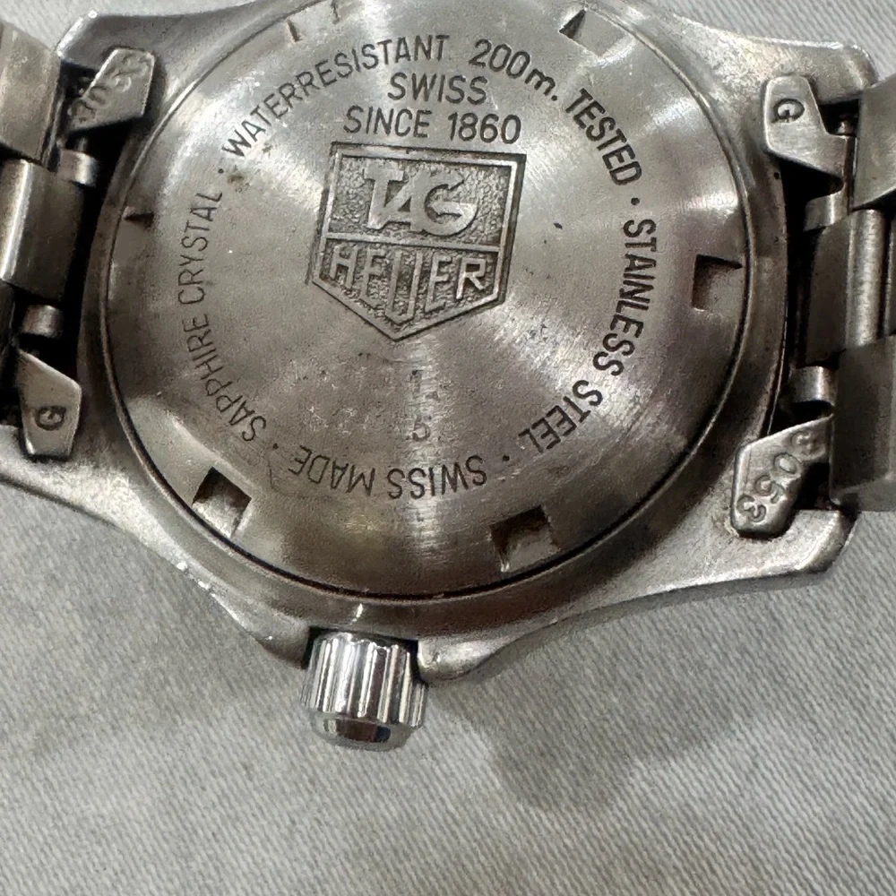 Tag Heuer Silver and Blue Women's Watch - Picture 10 of 14